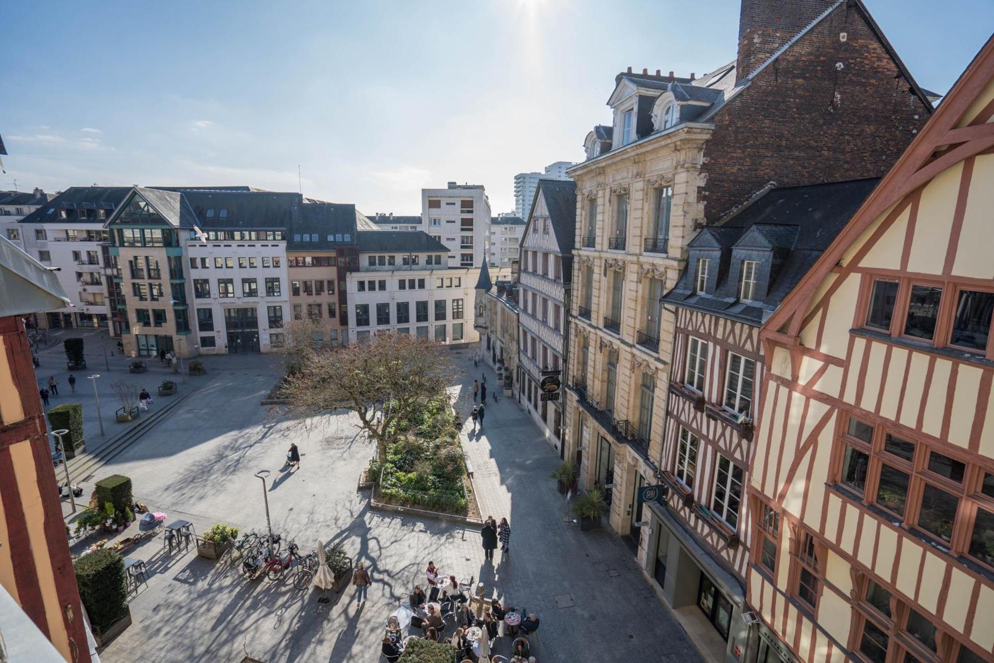 Charming City Center Flat Rouen Exterior photo